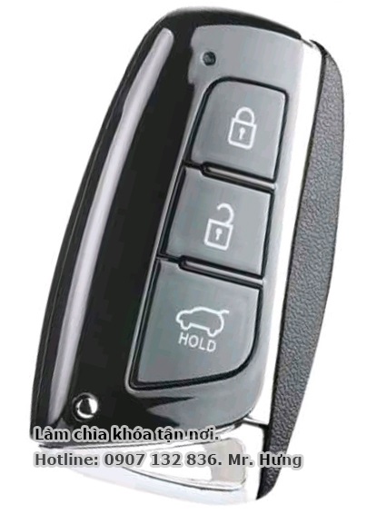 Chìa Khóa Smartkey Hyundai Santafe 