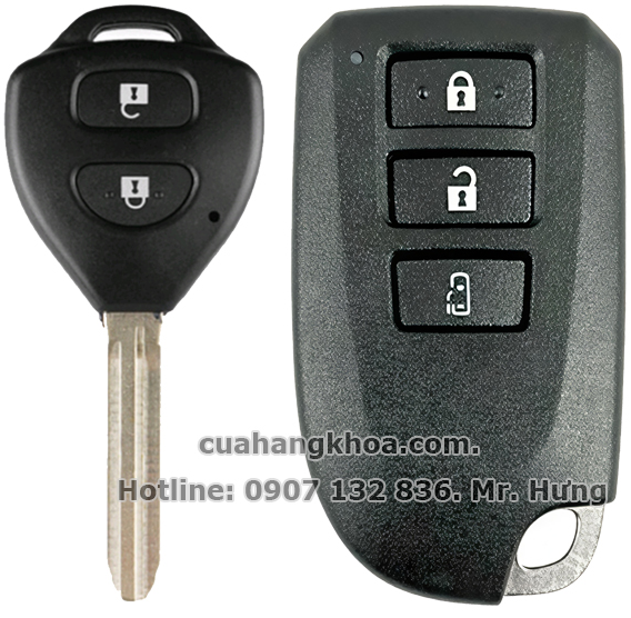 Chìa Khóa Toyota  Vios