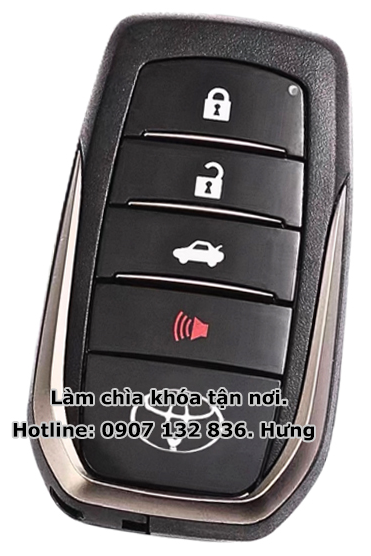 CHÌA KHÓA SMARTKEY TOYOTA FORTUNER