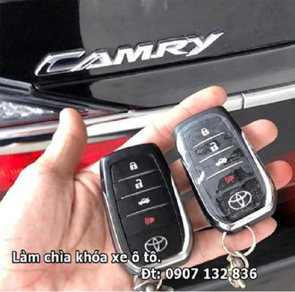 Chìa Khóa Smart key Toyota Camry