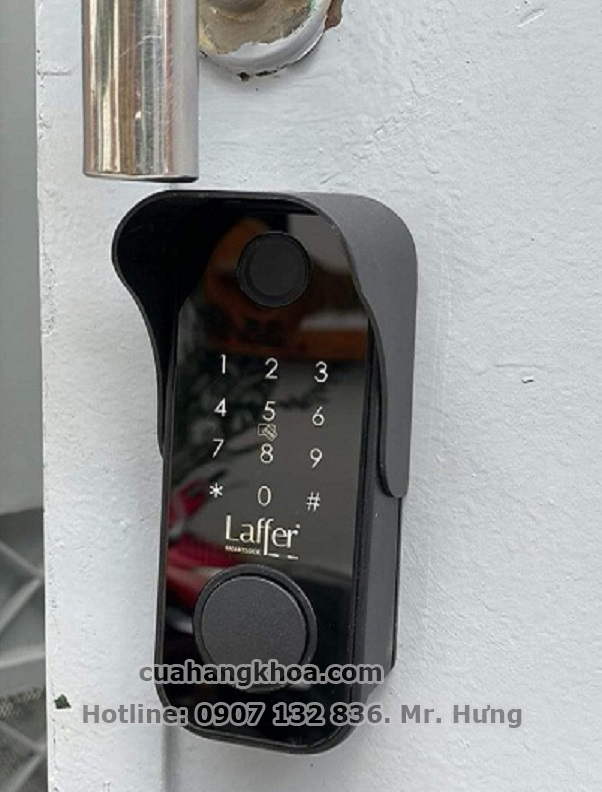 Khóa Cổng Vân Tay Hai Mặt