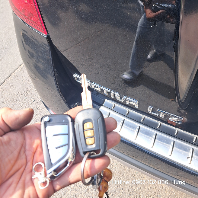 Làm Chìa Khóa Gập Hãng Xe Chevrolet Tại Sài Gòn.
