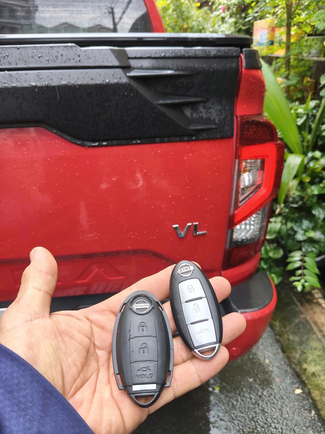 Remote ô tô trong tư liệu cửa hàng.
