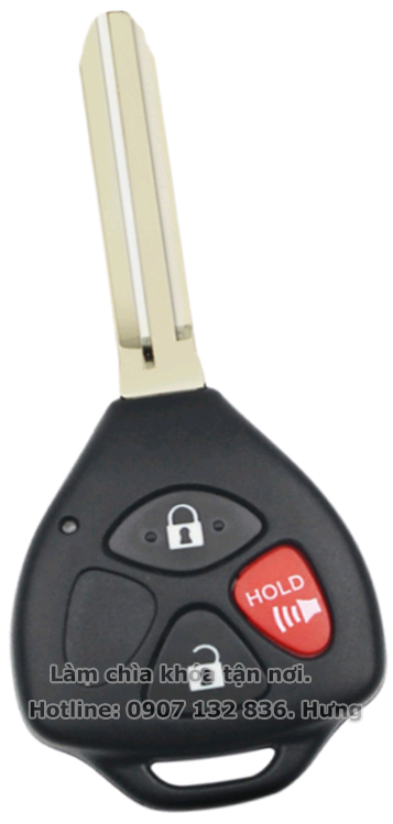 CHÌA KHÓA TOYOTA 3 NÚT