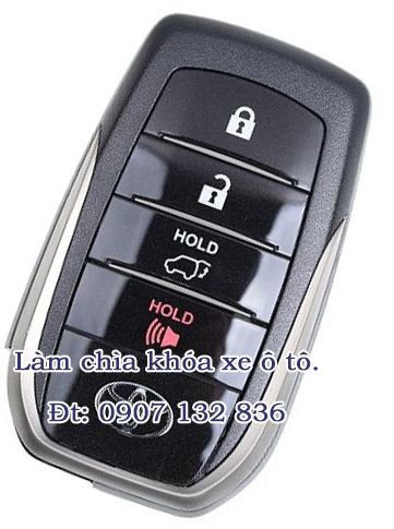 CHÌA KHÓA SMARTKEY TOYOTA FORTUNER