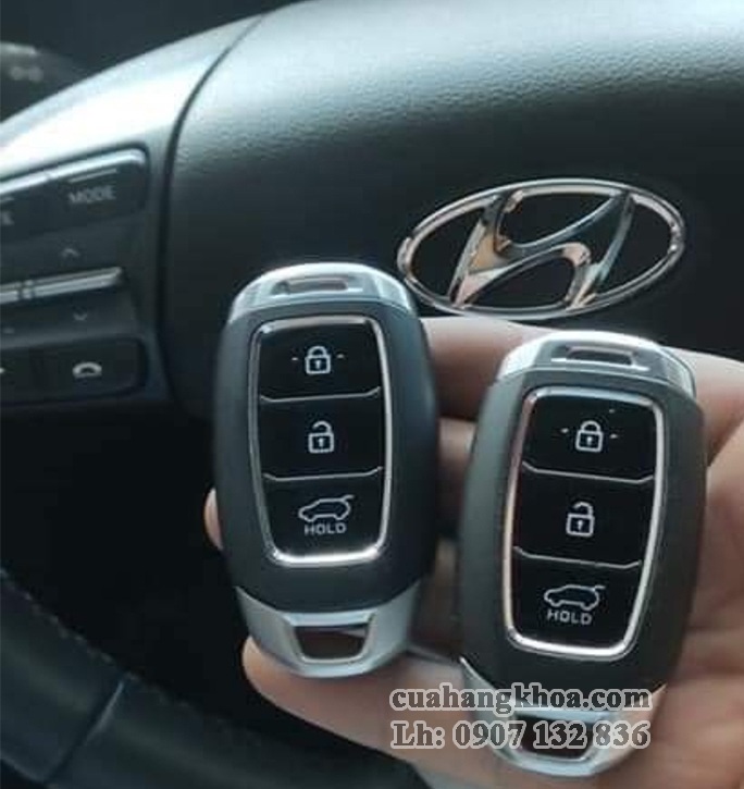 Chìa Khóa Smartkey Hyundai Kona.