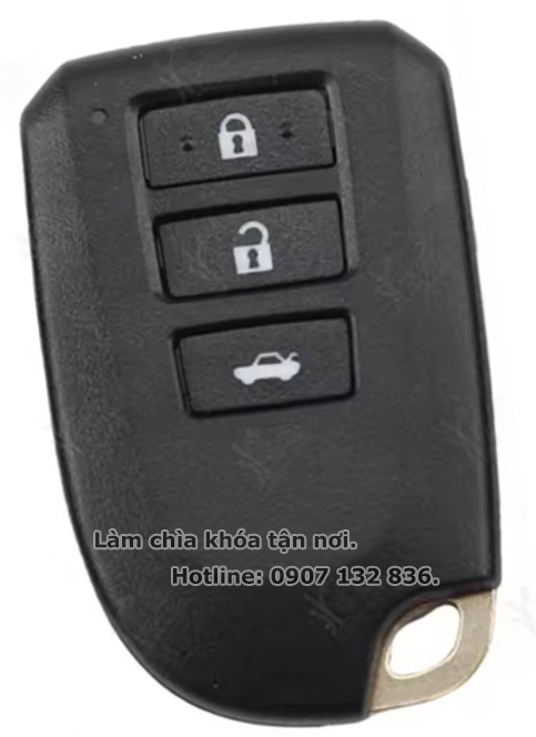 CHÌA KHÓA SMART KEY TOYOTA VIOS