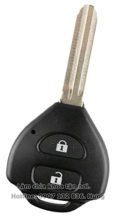 CHÌA KHÓA XE TOYOTA VIOS 2006 - 2014