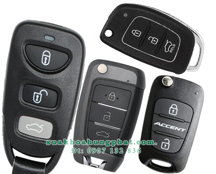 CHÌA KHÓA REMOTE HYUNDAI ACCENT